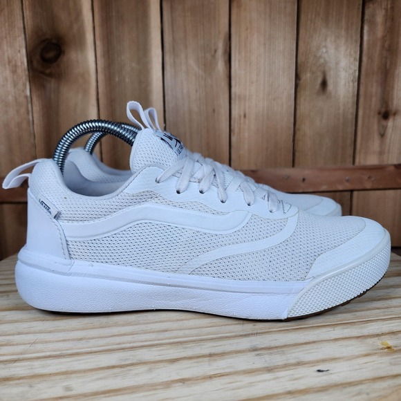 Vans UltraRange EXO Shoes Womens 8.5 White Mesh Casual Walking Sneakers 500383 - Picture 3 of 10